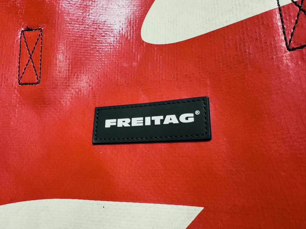 FREITAG フライターグ F90 DELGADO デルガド 赤白　ショルダーバッグ トートバッグ ハンドバッグ 肩掛け _画像2
