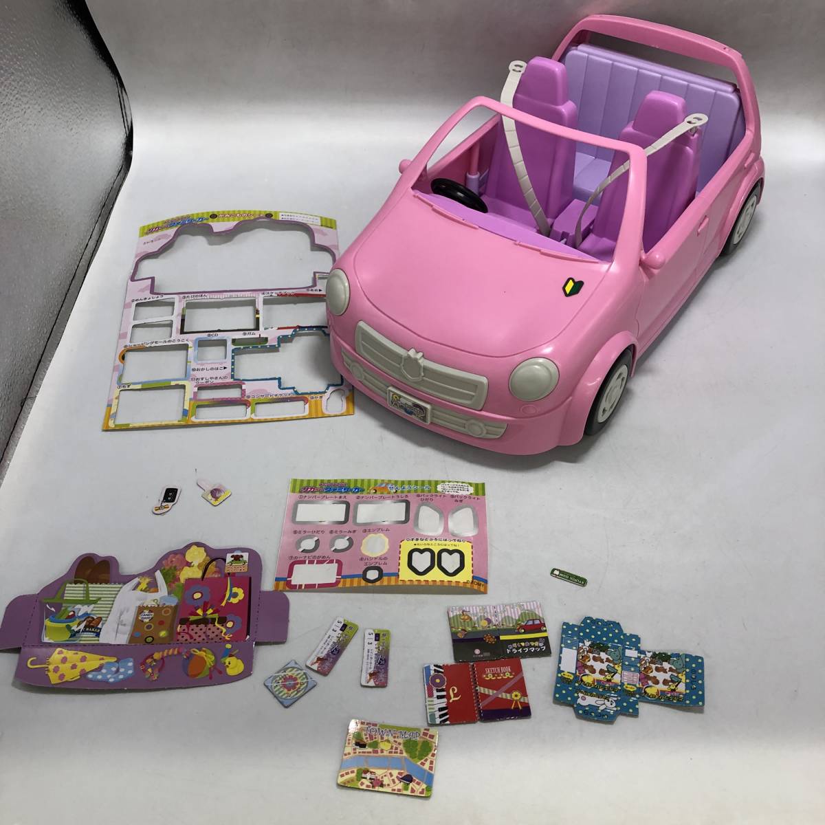 女の子向け玩具 まとめ リカちゃん #Licca コスメラバー ファミリーカー 自転車 じどうはんばいき シルバニアファミリー 家 他 ジャンク_画像5