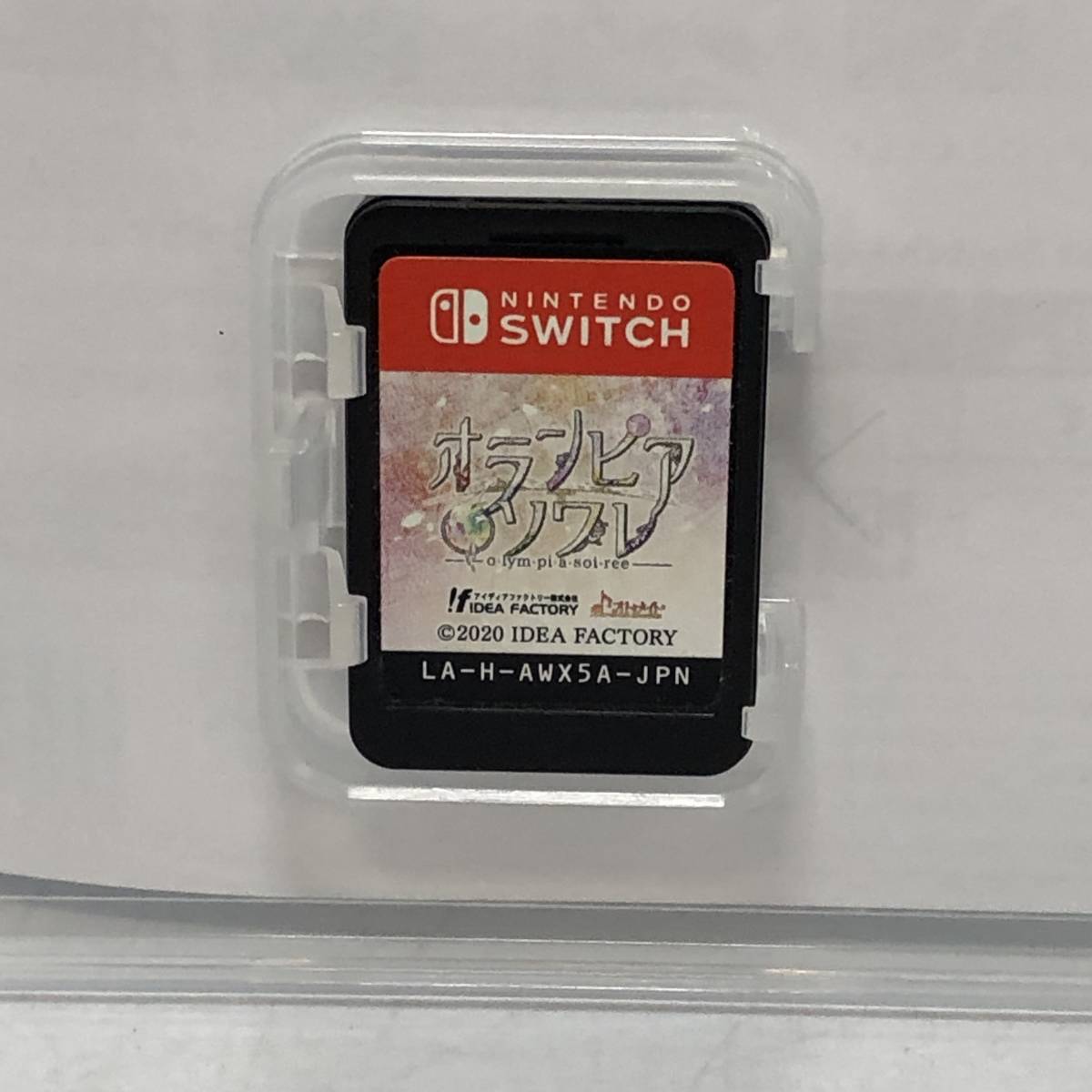 Switch ソフト オランピアソワレ 限定版 美品 アイディアファクトリーの画像4