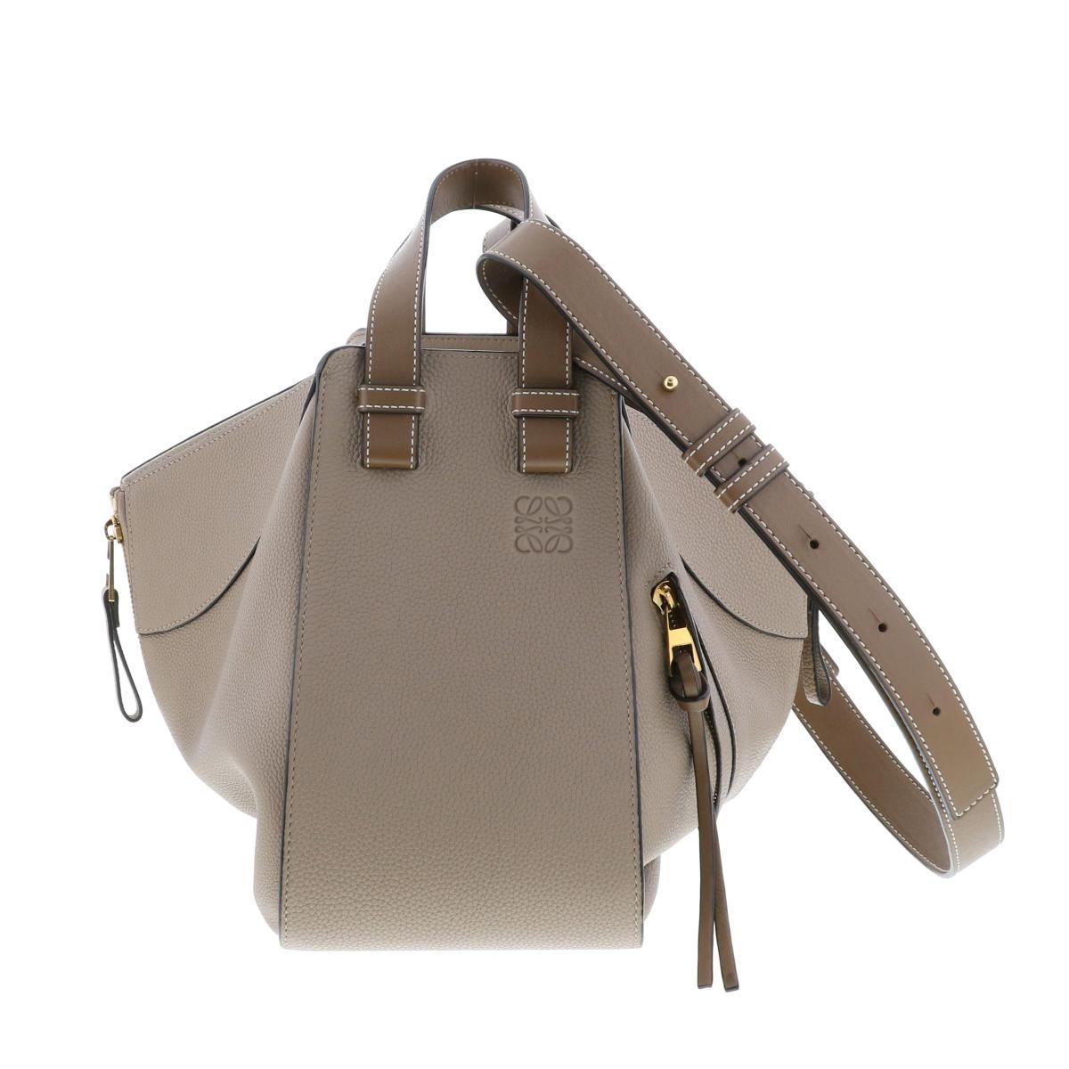 LOEWE ロエベ バッグ ショルダー/メッセンジャーバッグ A538S35X51 Beige Soft Grained Calf ハンモック スモール バッグ