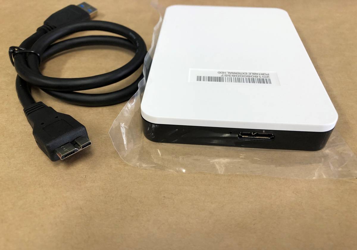 外付けUSB HDD TOSHIBA 東芝 2.5インチSATA 500 GB ハードディスク・ 中古品・ 正常品 外付けハードディスク ...._画像5