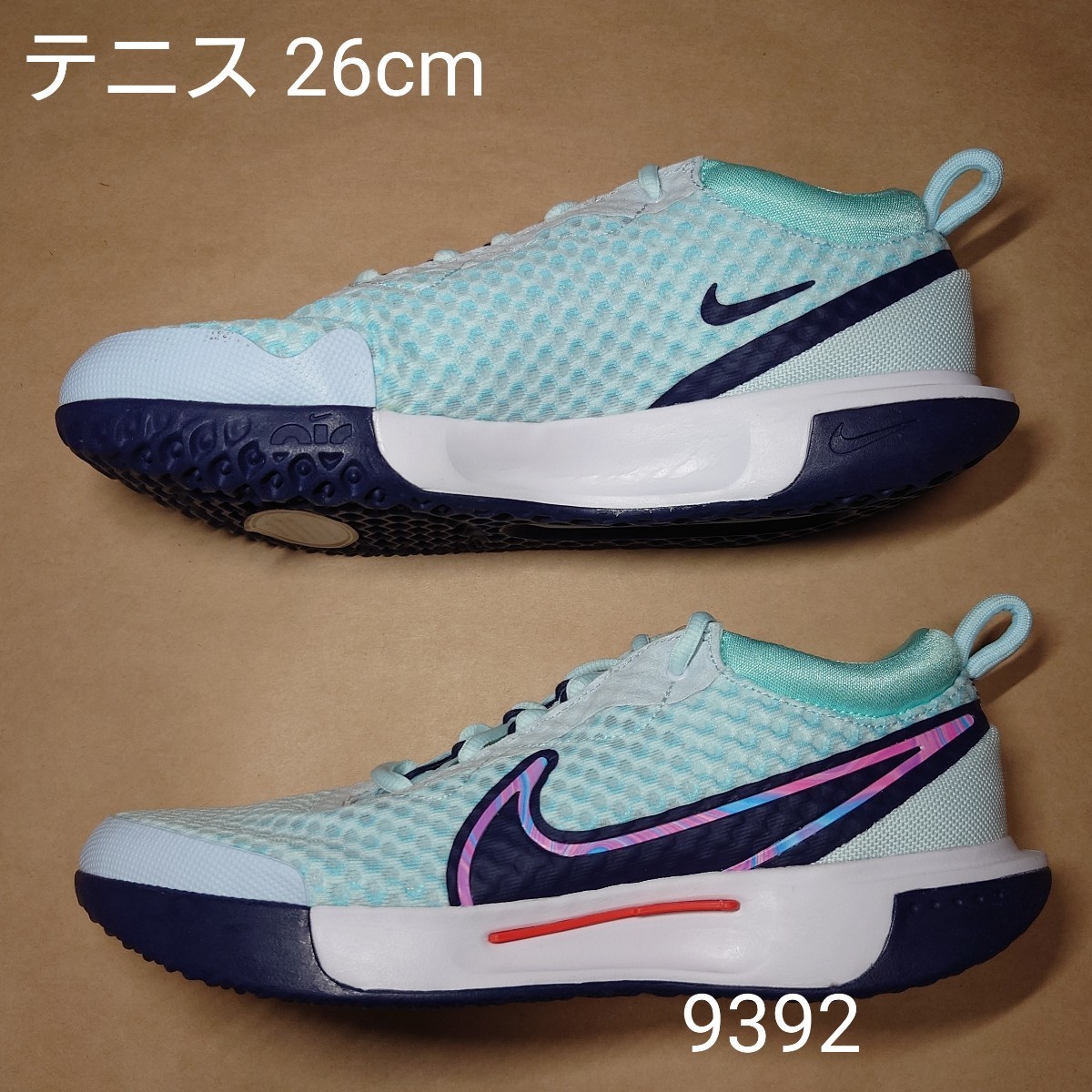 テニスシューズ 26cm ナイキ NIKE ズームコート PRO HC 9392_画像1