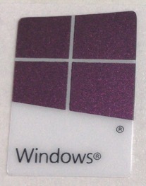 # новый товар * не использовался #10 шт. комплект [Windows] эмблема наклейка [16*23.] бесплатная доставка * слежение сервис имеется *P161