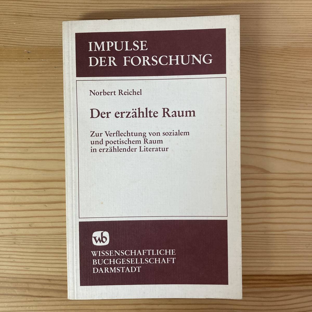 【独語洋書】Der erzaehlte Raum / Norbert Reichel（著）_画像1