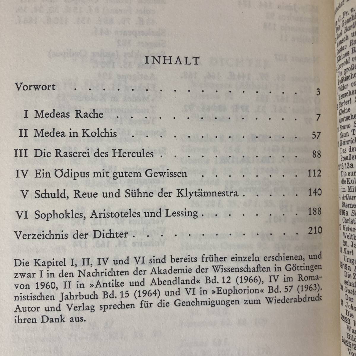 【独語洋書】Vorbild und Neugestaltung / Wolf Hartmut Friedrich（著）【古典文献学 古代ギリシャ】_画像3