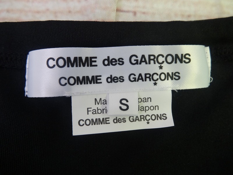 COMME des GARCONS COMME des GARCONS コムデギャルソン コムデギャルソン デザインカットソー S RK-T004 AD2022_画像5