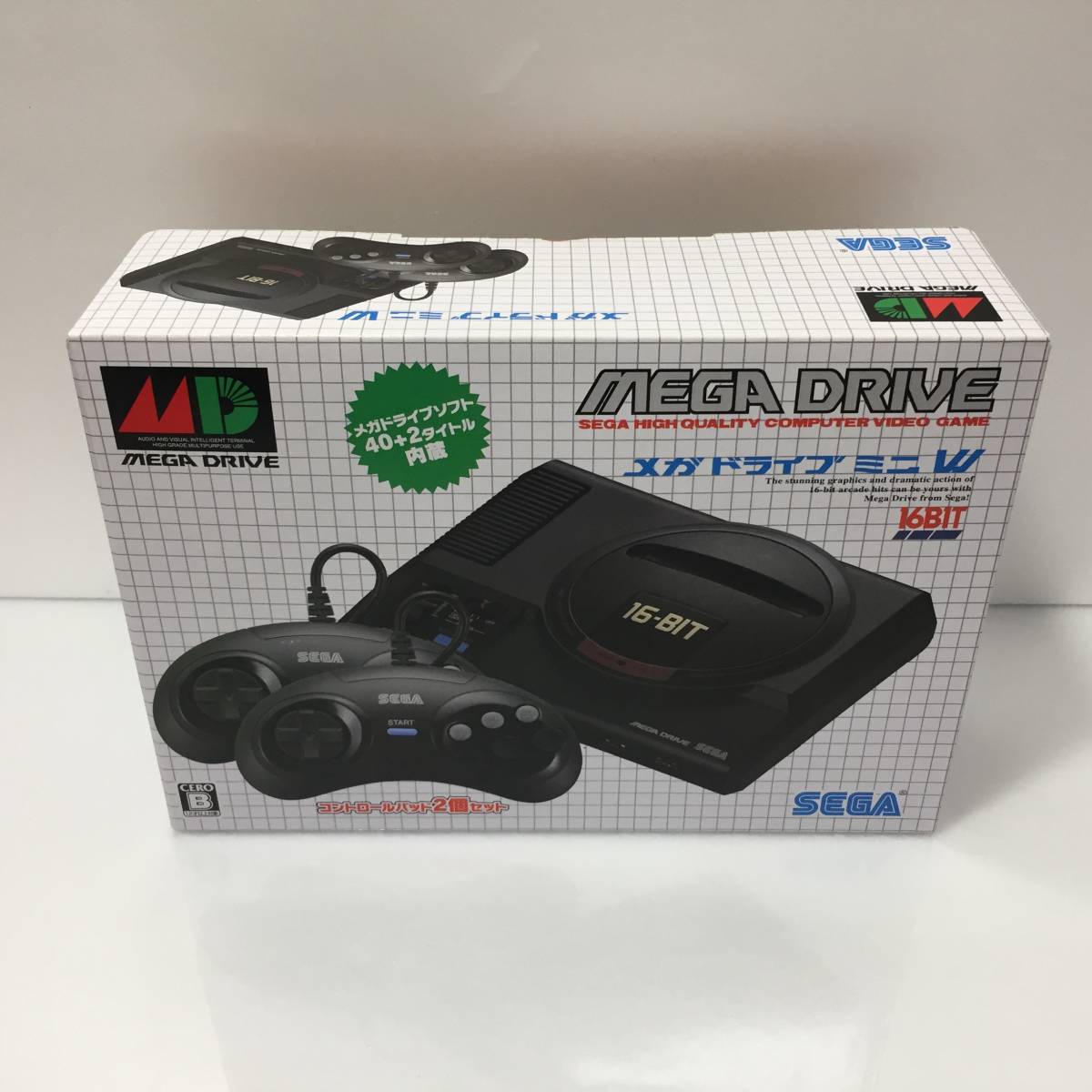 g159701 【中古】セガ メガドライブミニW＆メガドラタワーミニ 本体＋アクセサリー 2点セットの画像2