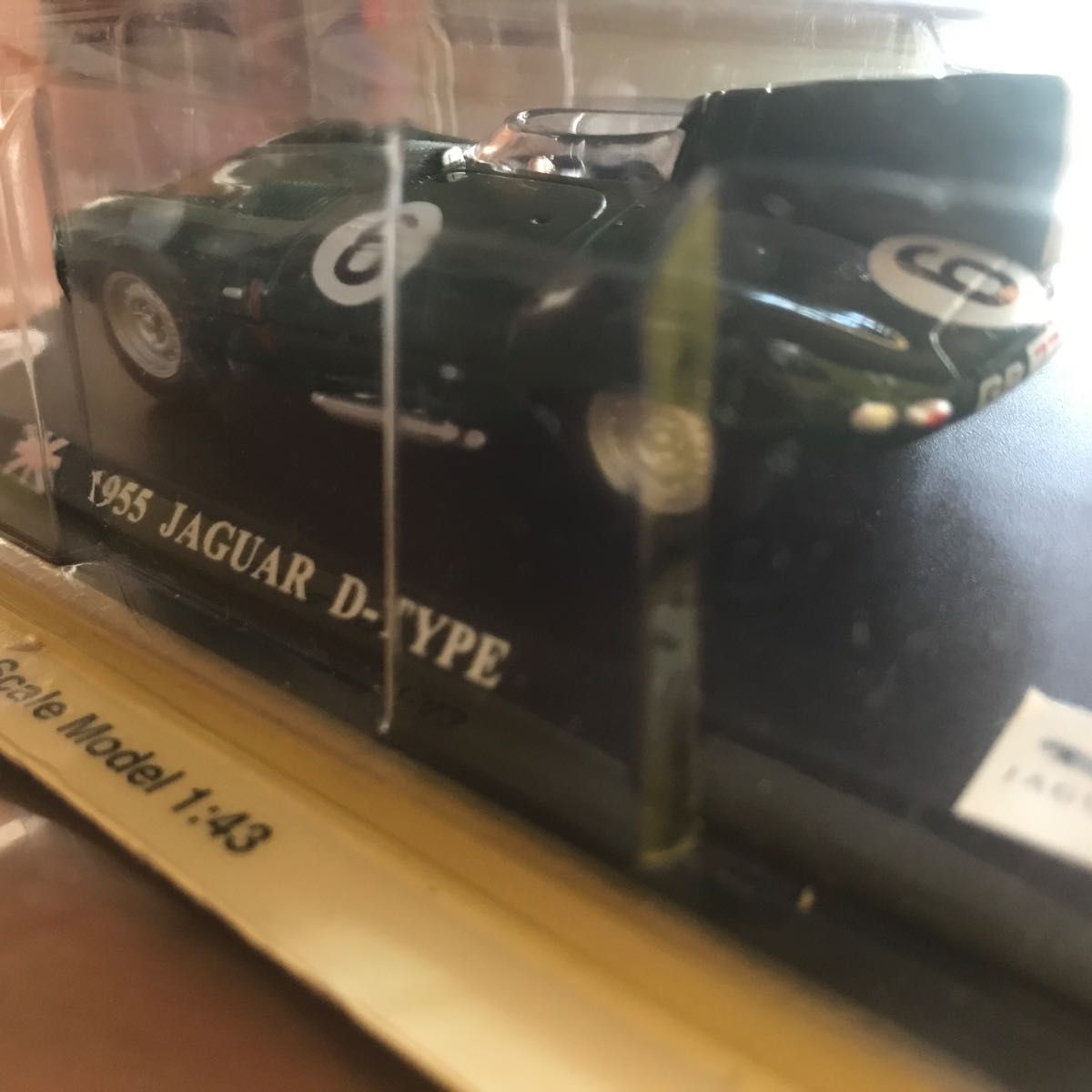 ミニカー 1955 JAGUAR D-TYPE 1:43