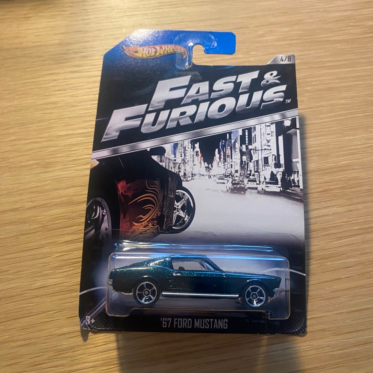 ホットウィール　 FAST andFURIOUS ワイルドスピード　67 フォード　マスタング