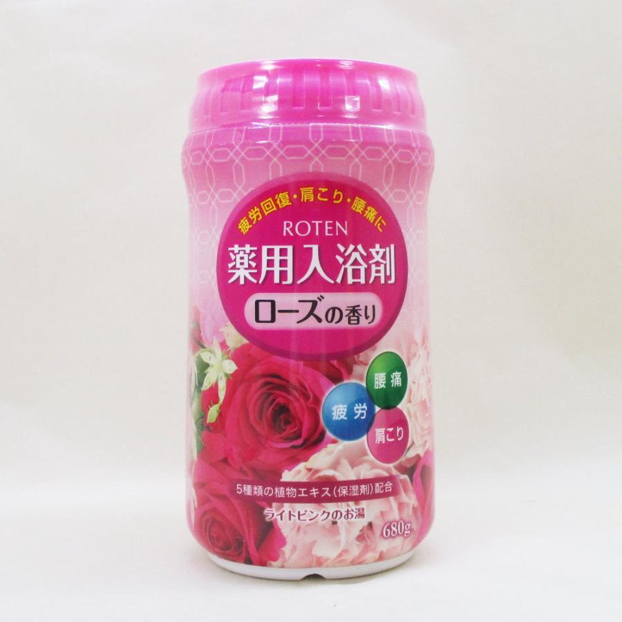 薬用入浴剤 日本製 露天/ROTEN ローズの香り 680gｘ５個セット/卸/送料無料_画像2