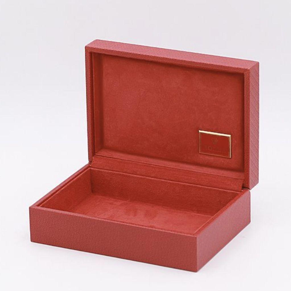 正規美品】ロレックス 空箱 腕時計 BOX ケース 赤/レッド 正規美品】ロレックス 空箱 腕時計 BOX ケース 赤/レッド