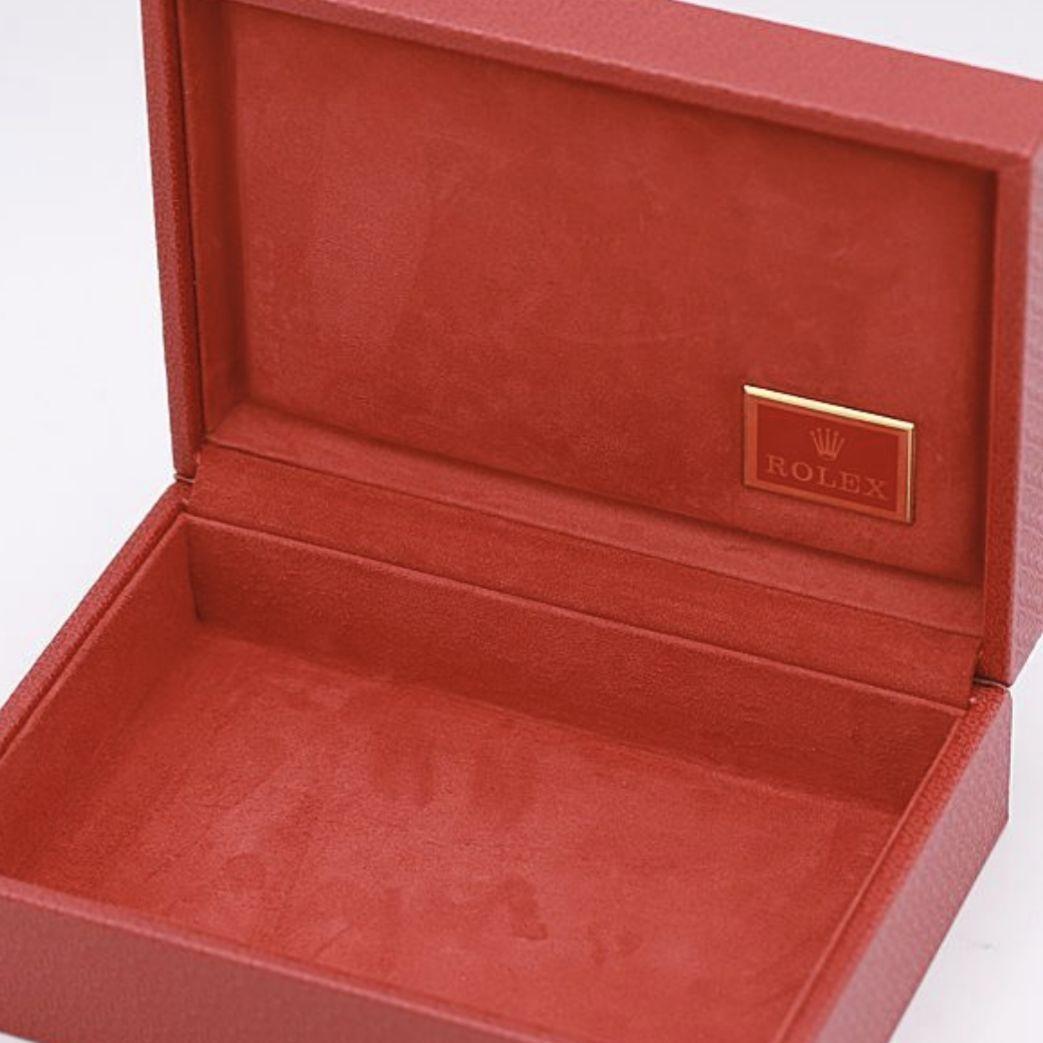 正規美品】ロレックス 空箱 腕時計 BOX ケース 赤/レッド 正規美品】ロレックス 空箱 腕時計 BOX ケース 赤/レッド