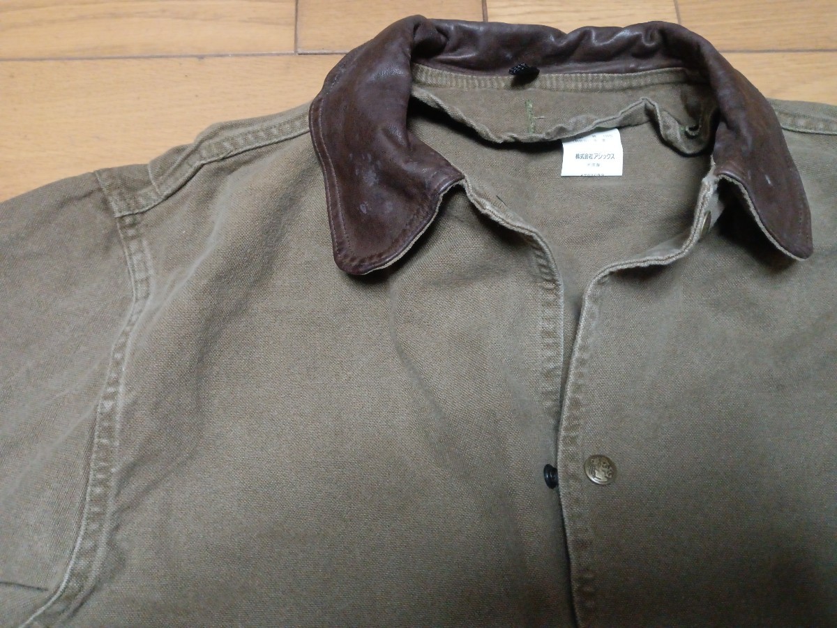 USA製 90〜00年代 WOOLRICH ウールリッチ コットンダック ハンティングジャケット フィールドコート  アメリカ製 field coatの画像5