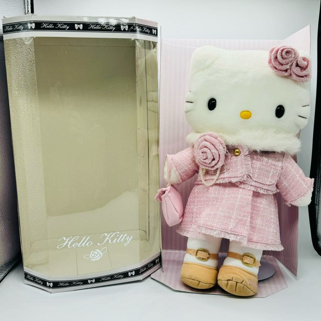 【希少☆美品】HELLO KITTY アクセサリー SP ドール ハローキティ ぬいぐるみ 300体限定 2005年 サンリオ Sanrio A1159 K/T