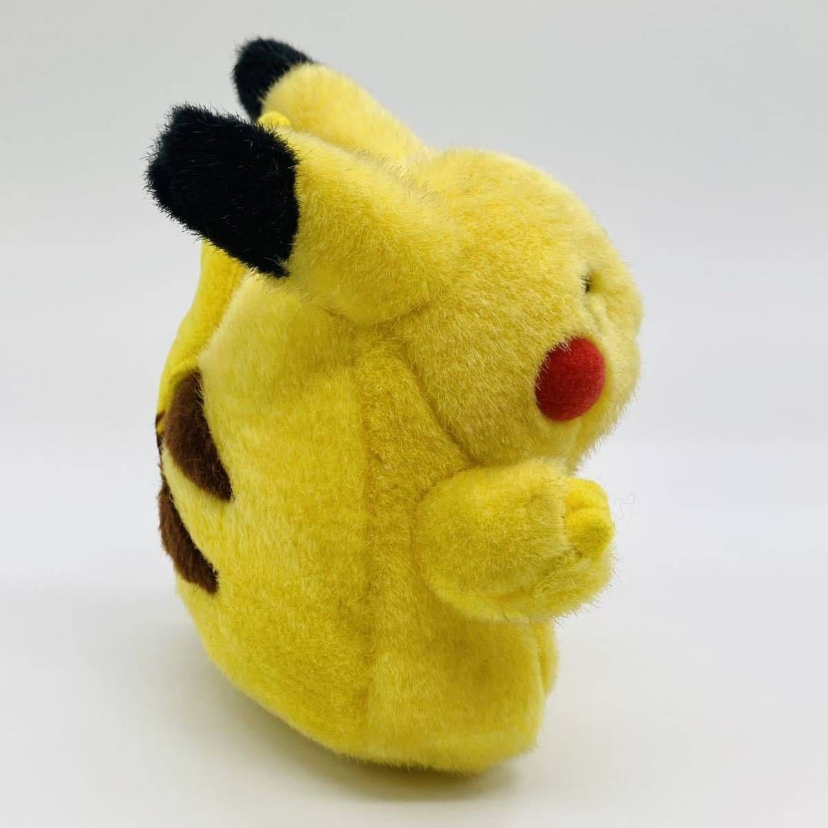 TOMY ピカチュウ　レトロ　初期　ポケモン　ぬいぐるみ　希少　にっこり　ニッコリ　スマイル　初代　ばんざい　バンザイ　pokemon Pikachu_画像5