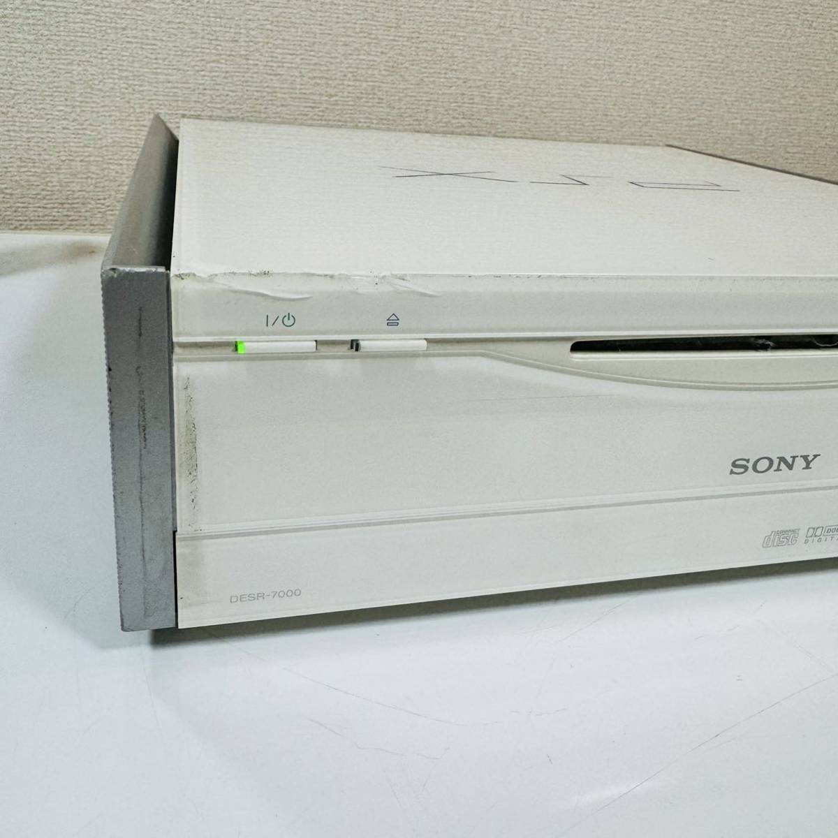 ◆SONY ソニー◆PlayStation2 PS2 PSX 本体 DVD RECORDER WITH HARD DISK DESR-7000 ホワイト/白 ジャンクの画像2