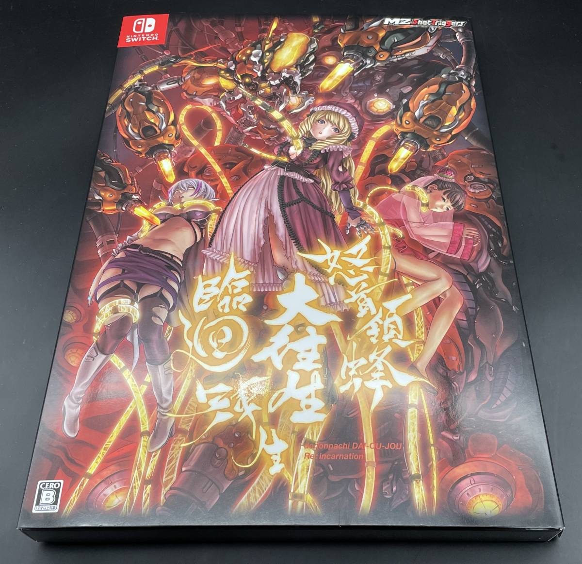 ★【同梱不可】中古品 Switch 怒首領蜂大往生 臨廻転生 限定版_画像1