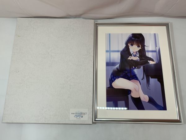 同梱不可 品 WHITE ALBUM 2 イラスト展 冬馬かずさ 複製原画 ホワイト