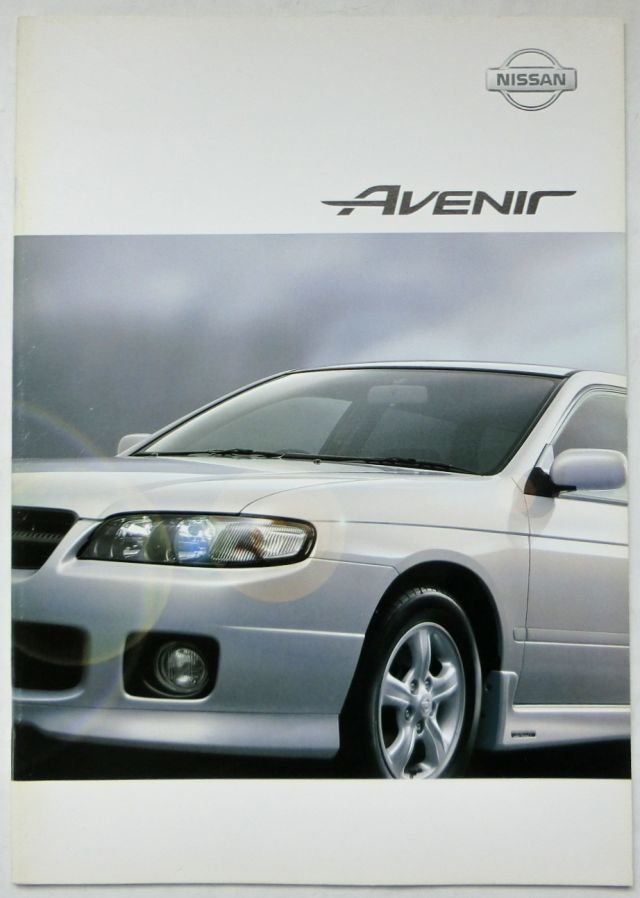 * free shipping! prompt decision! # Nissan Avenir (2 generation latter term W11 type ) catalog *2000 year all 31 page beautiful goods! * option / special edition! NISSAN Avenir