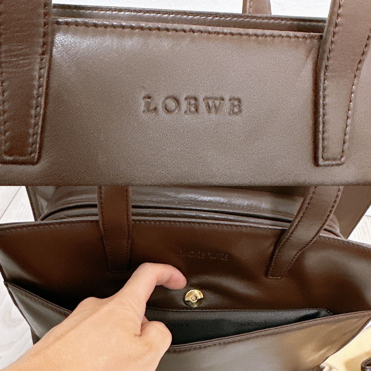 美品》LOEWE(ロエベ)2wayバッグ｜Yahoo!フリマ（旧PayPayフリマ）