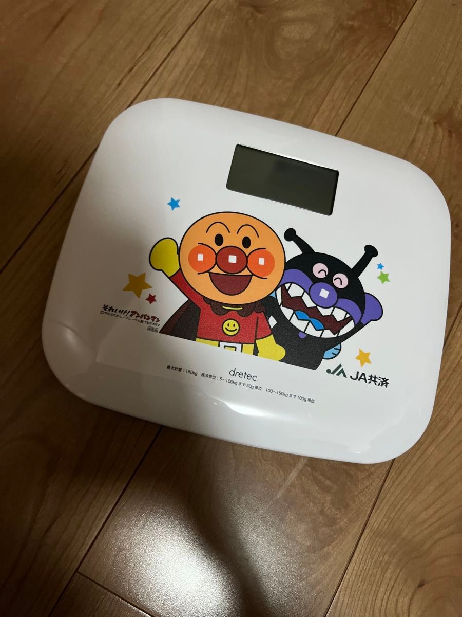 新品　アンパンマン 体重計　非売品　バイキンマン