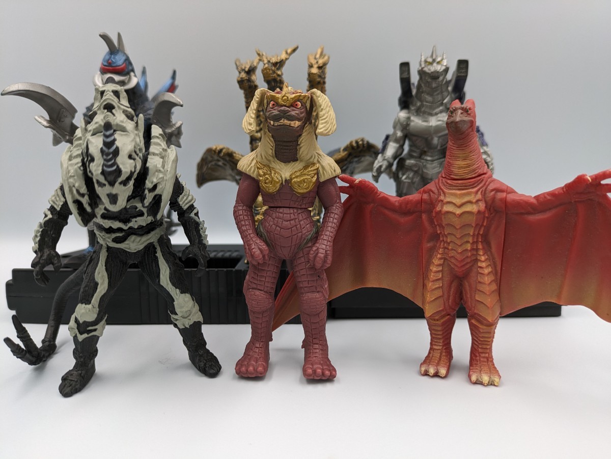 ゴジラ ソフビ まとめ 9体セット フィギュア 怪獣 ゴジラ ソフビ まとめ 9体セット フィギュア 怪獣