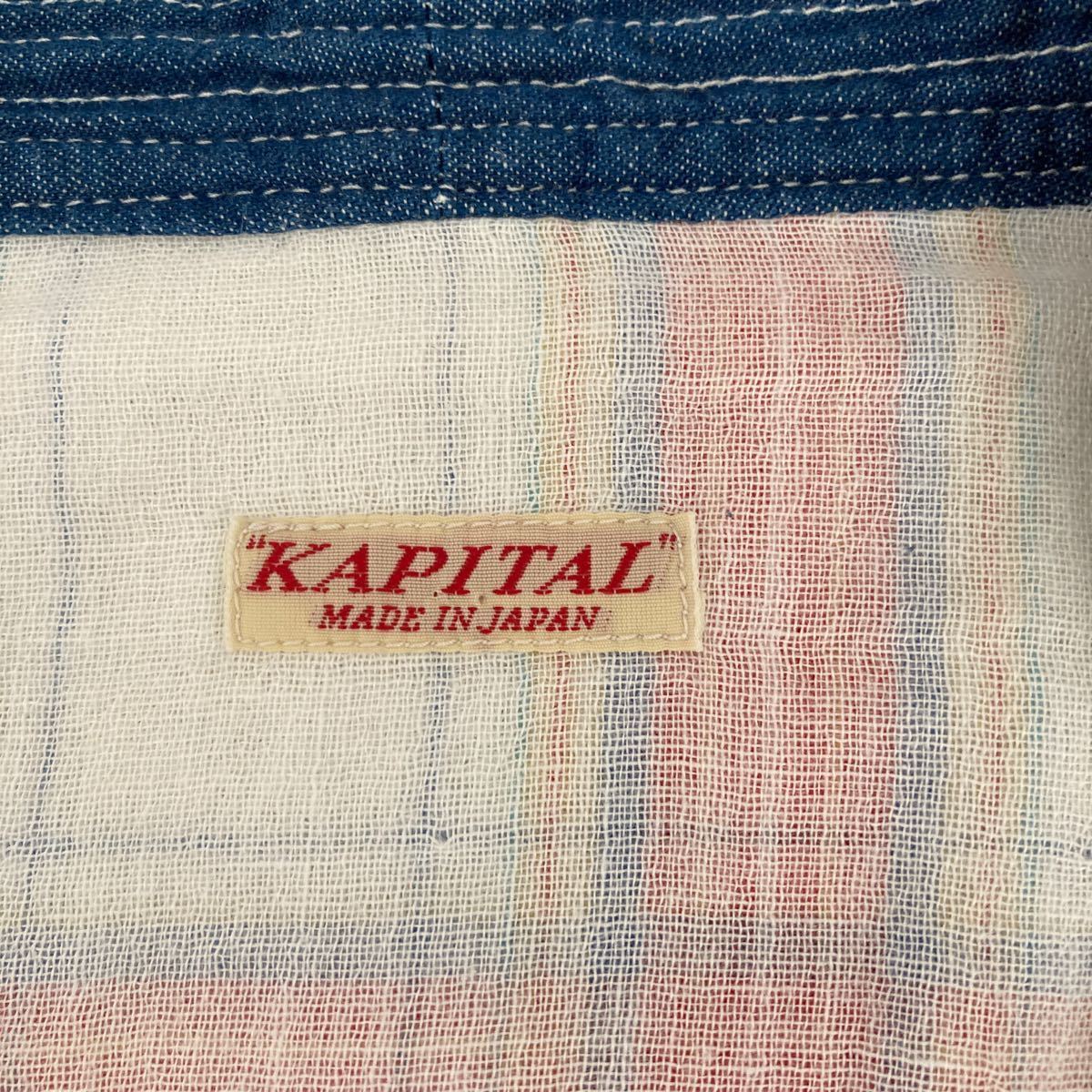 KAPITAL キャピタル KAKASHI シャツ 羽織り_画像8