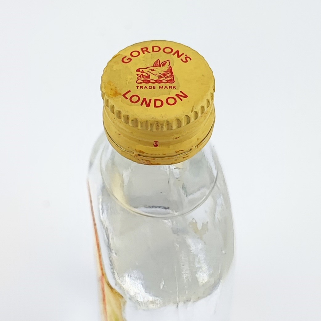 【全国送料無料】GORDON'S LONDON DRY GIN　約47度　約47ml【ゴードン ロンドン ドライ ジン】_画像6