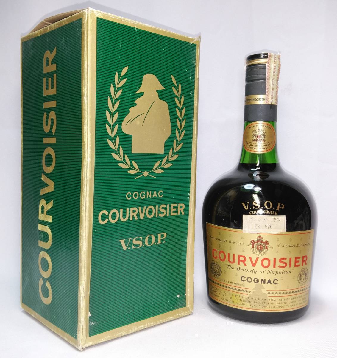 特級 COURVOISIER V S O P ''The Brandy of Napoleon'' COGNAC 特級 COURVOISIER V S O P ''The Brandy of Napoleon'' COGNAC