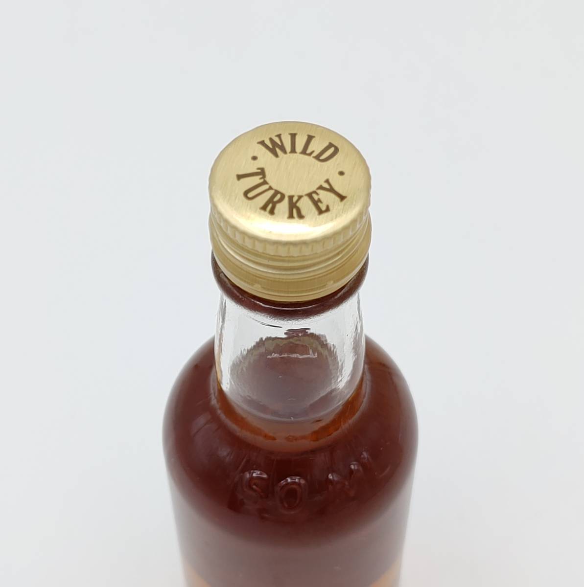 【全国送料無料】WILD TURKEY 101PROOF STRAIGHT RYE WHISKEY　50.5度 50ml【ワイルドターキー ライ】