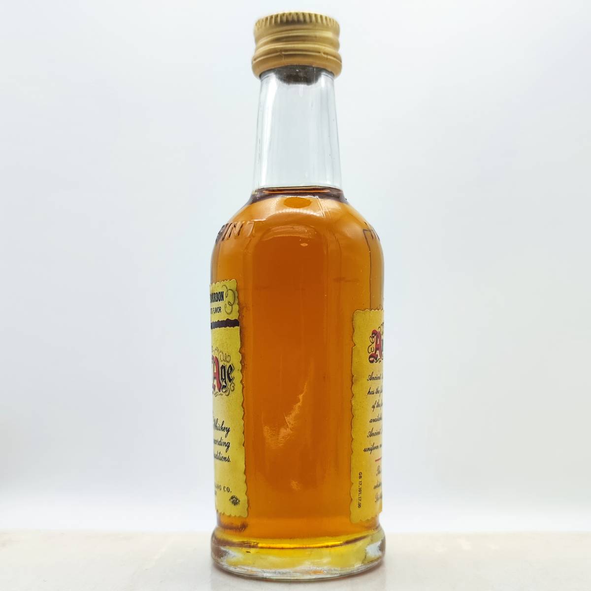 【全国送料無料】Ancient Age 6years old Kentucky Straight Bourbon Whiskey　43度　1/10PINT=約48ml【エンシェントエイジ 6年】