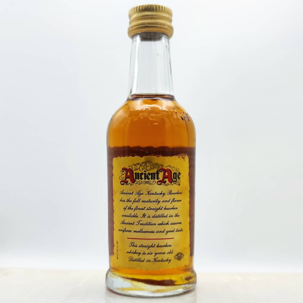 【全国送料無料】Ancient Age 6years old Kentucky Straight Bourbon Whiskey　43度　1/10PINT=約48ml【エンシェントエイジ 6年】