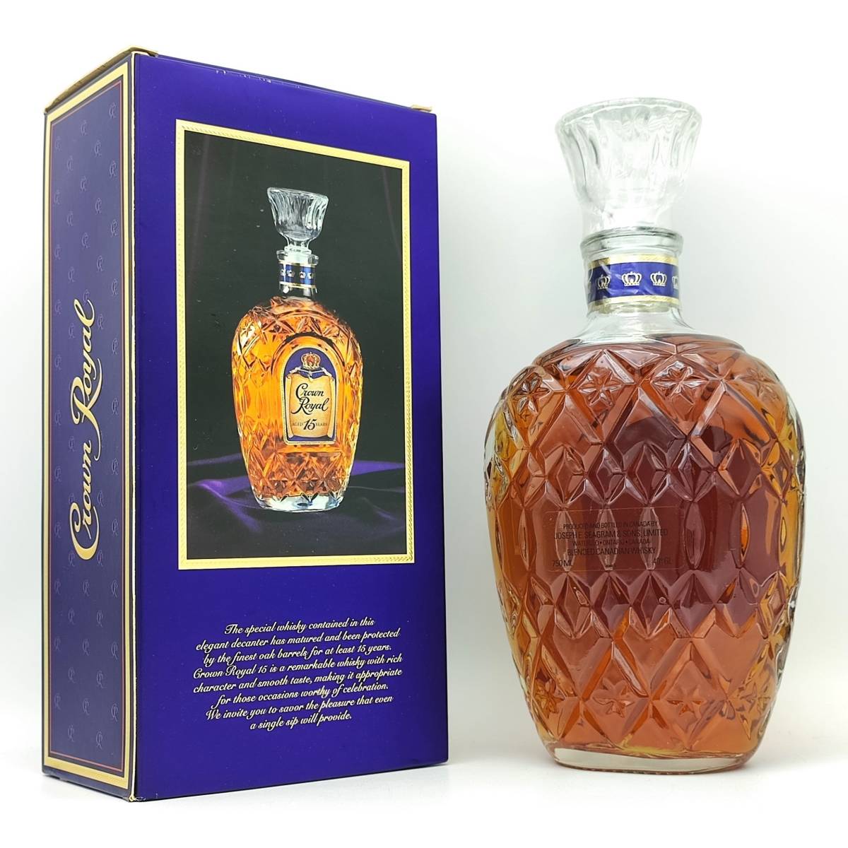 【全国送料無料】Crown Royal 15years old Canadian Whisky　40度　750ml【クラウンロイヤル クラウンローヤル 15年 カナディアン】