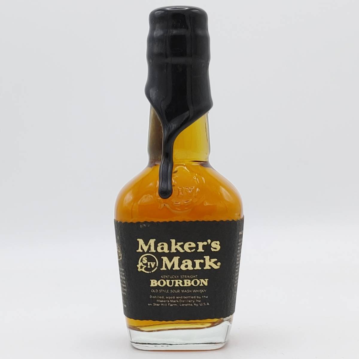 【全国送料無料】Maker's Mark Black top OLD STYLE SOUR MASH KENTUCKY STRAIGHT BOURBON WHISKY【メーカーズマーク ブラック トップ】