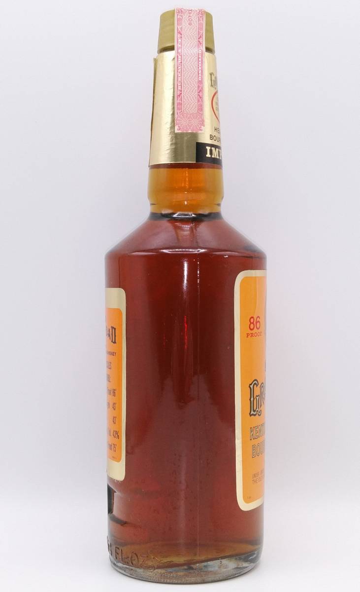 【全国送料無料】OLD GRAND DAD 86proof KENTUCKY STRAIGHT BOURBON WHISKEY ''The Spirit of America''　750ml【オールドグランダッド】