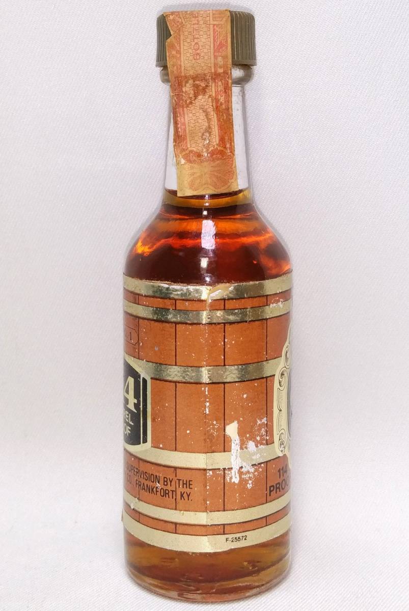 【全国送料無料】OLD GRAND DAD 114 BARREL PROOF LOT NO.1 KENTUCKY STRAIGHT BOURBON WHISKEY　57度　50ml【オールド グランダッド】