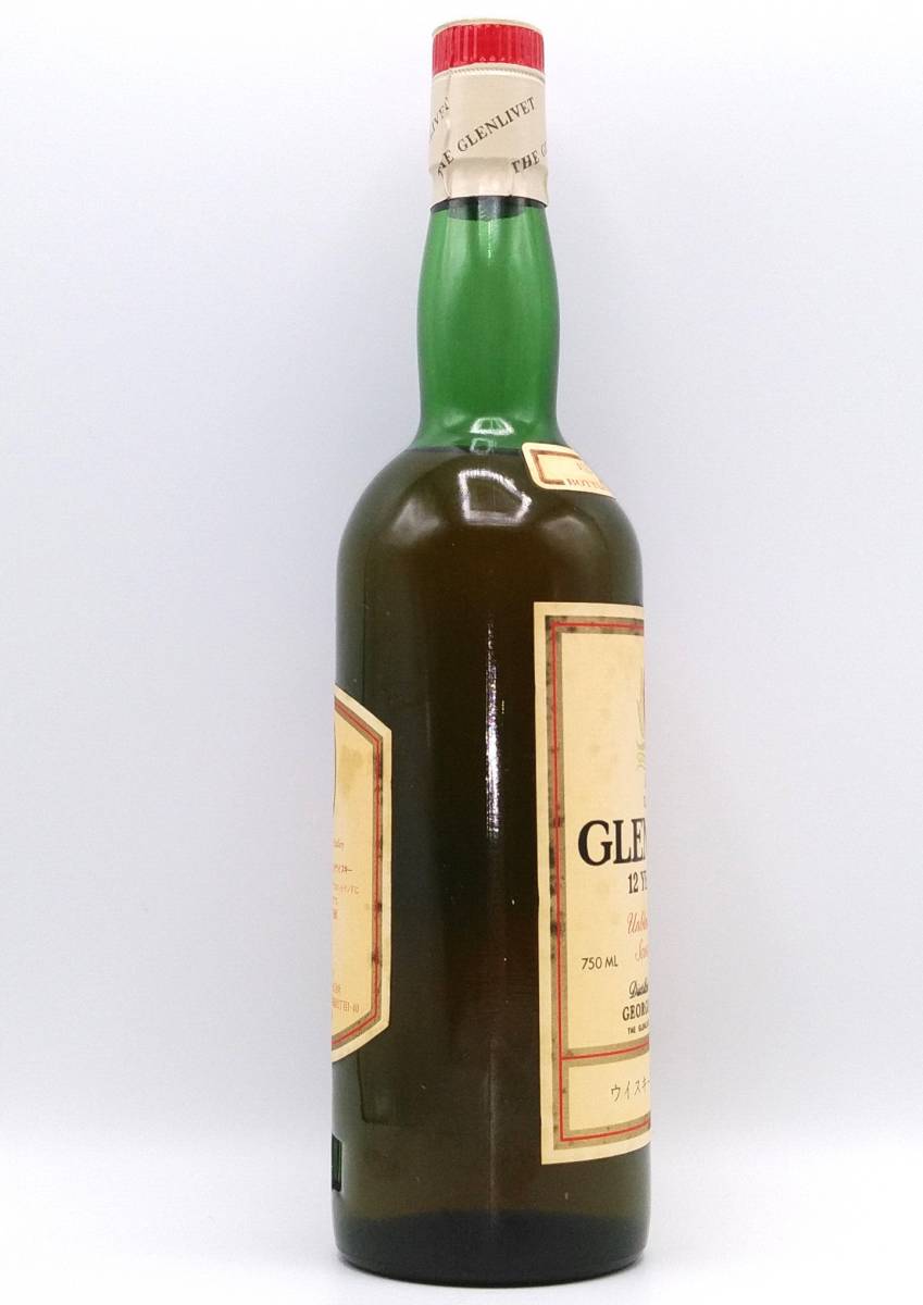 【全国送料無料】特級 The GLENLIVET 12years old Unblended all malt Scotch Whisky 43度 750ml【グレンリベット 12年 アンブレンデッド】