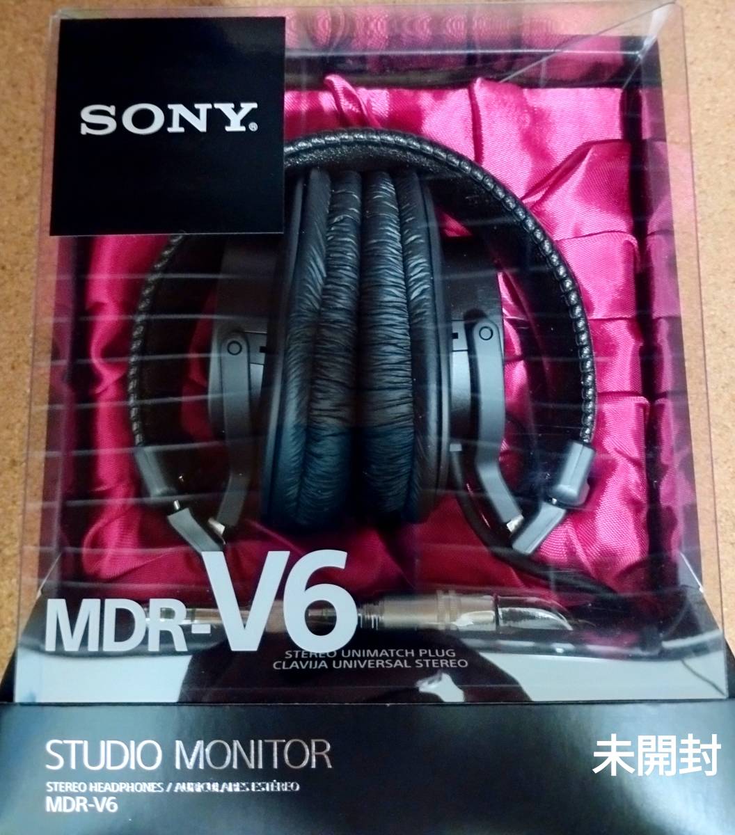 SONY スタジオヘッドホン MDR-V6 (国内未発売) 並行輸入品 【新品】_画像2