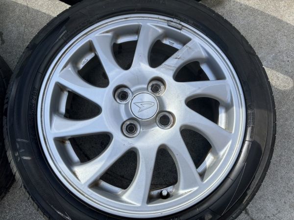 アルミホイール  ダイハツ純正 15インチ 15×4.5J ET45 165/55R15 75V 012502JOの画像2