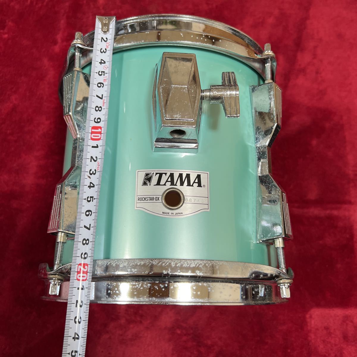 TAMA ロックスターデラックス　ROCKSTAR-DX 8インチ　タムタム　タマ　ドラム　drum 貴重　ビンテージ　小口径　MADE IN JAPAN_画像1