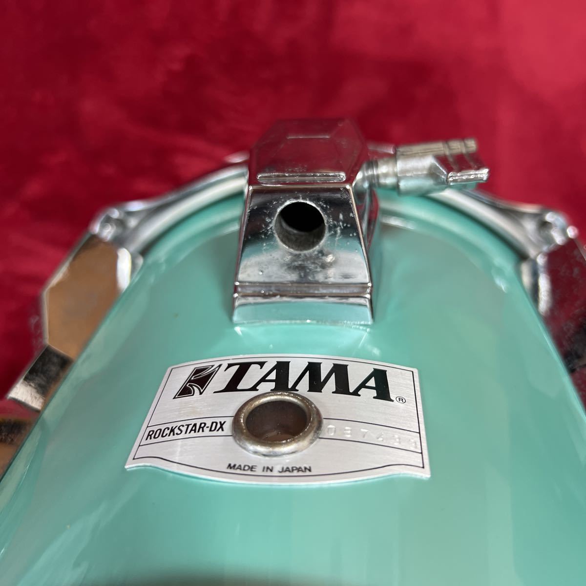 TAMA ロックスターデラックス　ROCKSTAR-DX 8インチ　タムタム　タマ　ドラム　drum 貴重　ビンテージ　小口径　MADE IN JAPAN_画像8