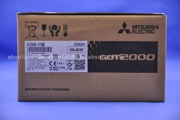 新品 安心保証 2022年製 三菱電機 MITSUBISHI 表示器GOT タッチパネル GT2505-VTBD [6ヶ月安心保証]_画像1