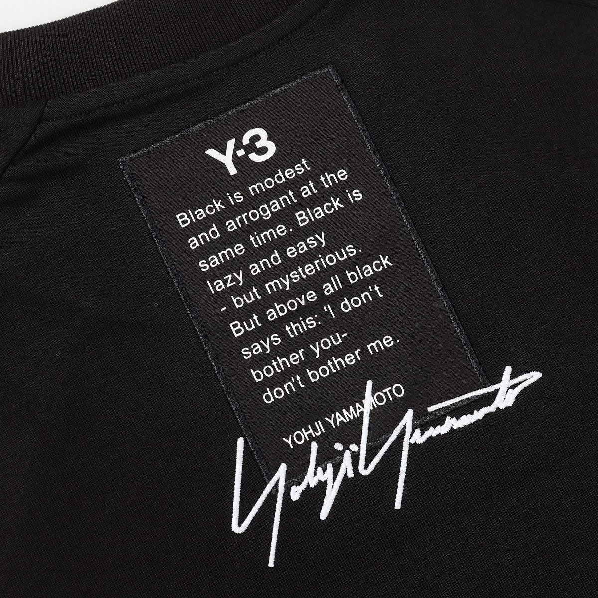 Yamamoto ヨウジヤマモト Y-3 長袖シャツ 長袖 ステキ ファッション 流行 ブラック 人気 中古 Ｍ JN 1_画像4