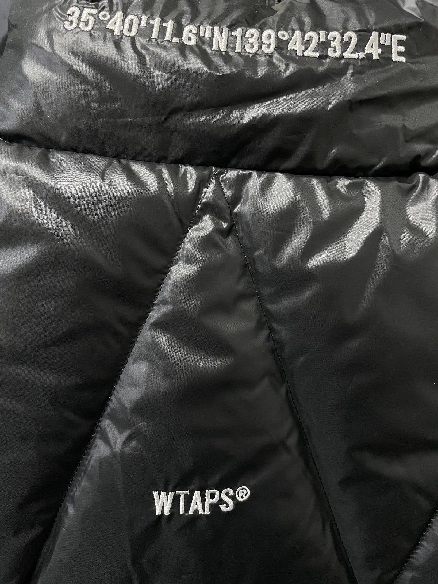 WTAPS ダブルタップス 22AW BIVOUAC/VEST インサレーション 中綿ベスト 222BRDT-JKM01 ブラック L 中古 JN 1_画像3