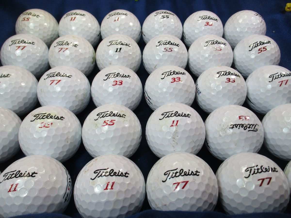 9772【☆☆☆級】タイトリスト Titleist VG3 [レインボーパール] 30個_画像2