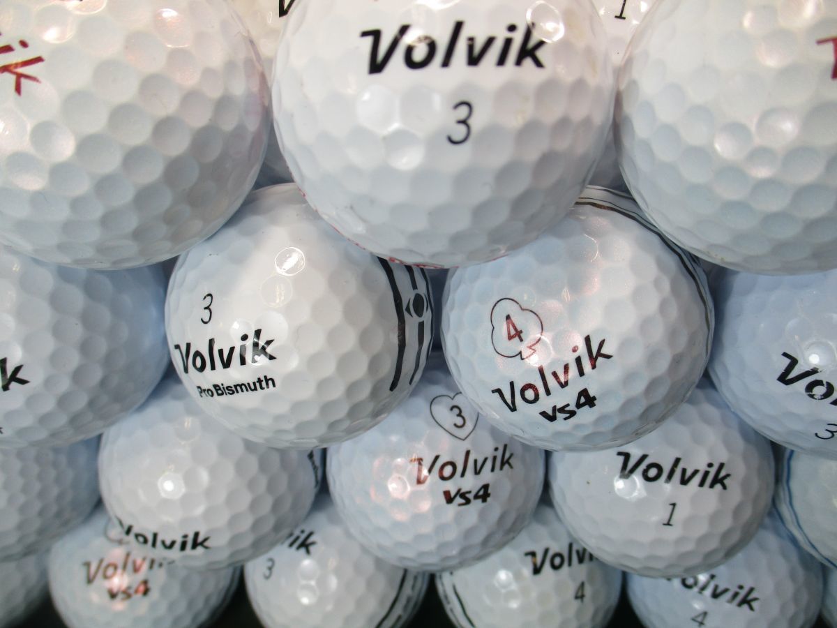 577【特A級】ボルビック Volvik ◆ホワイト混合ボール◆ 50個_画像2