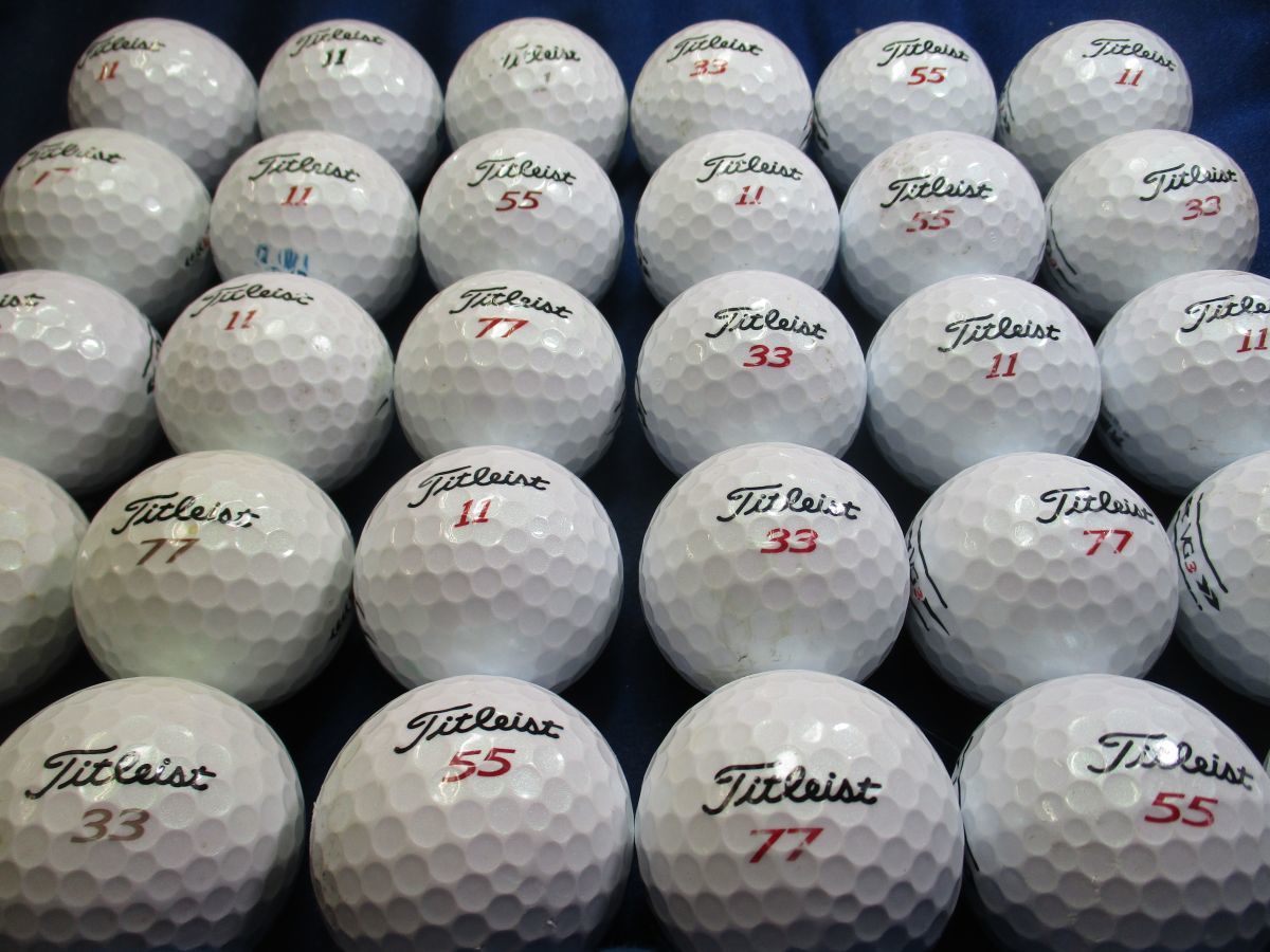 609【☆☆☆級】タイトリスト Titleist VG3 [レインボーパール] 30個_画像2