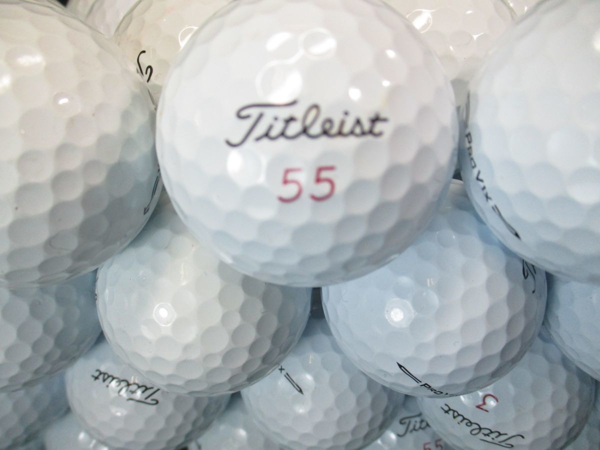 671【特A級】タイトリスト Titleist PROV1X [2021～2023年] 50個_画像1