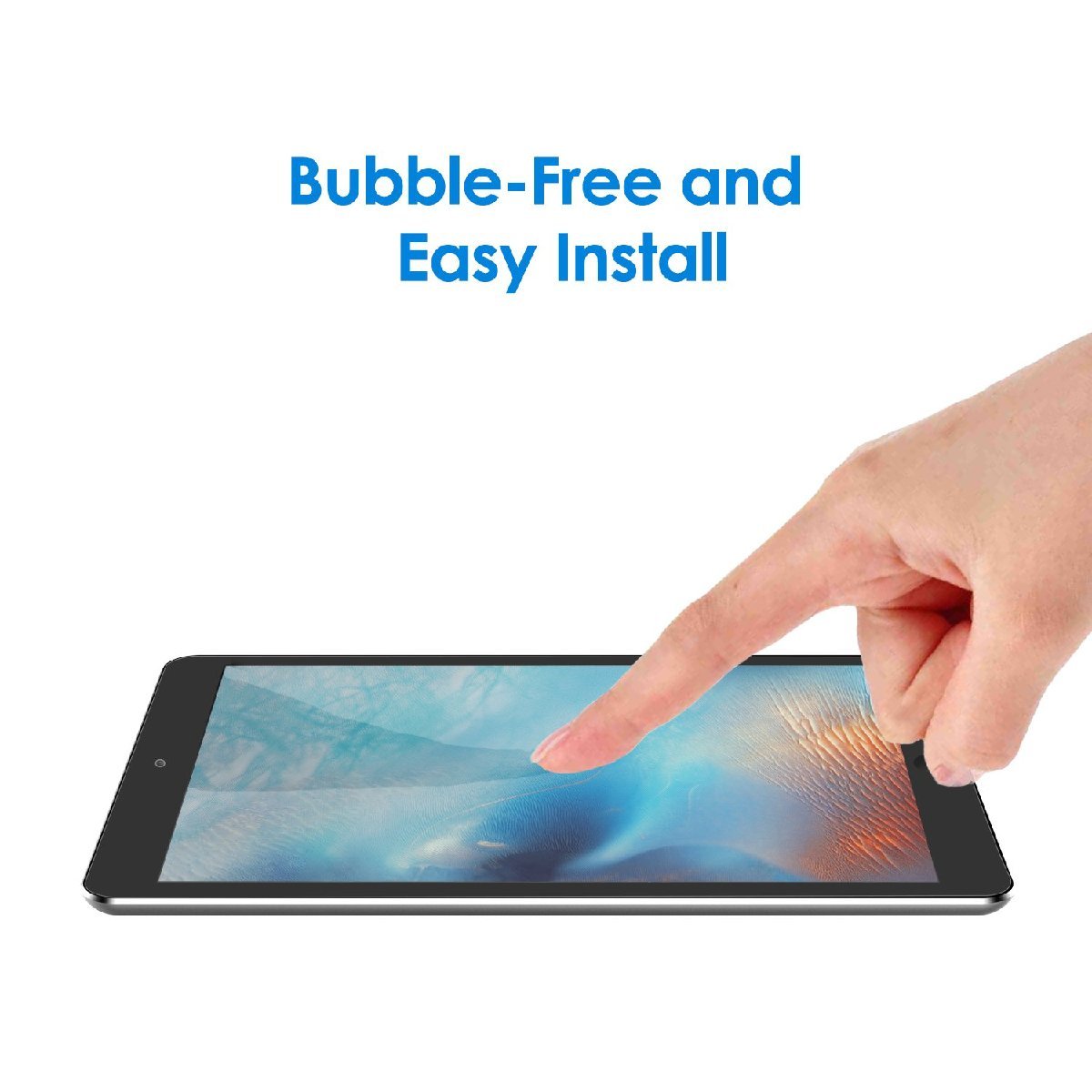 送料無料★JEDirect iPadmini5 /mini4 強化ガラス 液晶保護フィルム 2枚セット_画像3