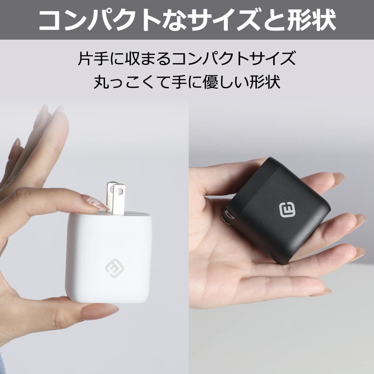 送料無料★40s 20W USB-C 電源アダプタ USB PD 急速 充電器 折りたたみ ACアダプター タイプC(ホワイト)_画像4